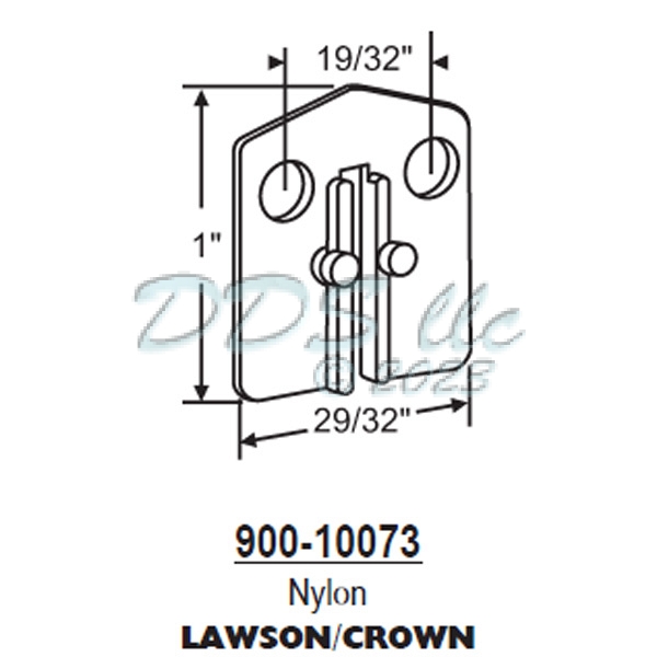Screen Door Guide 90010073 Window and Door Parts