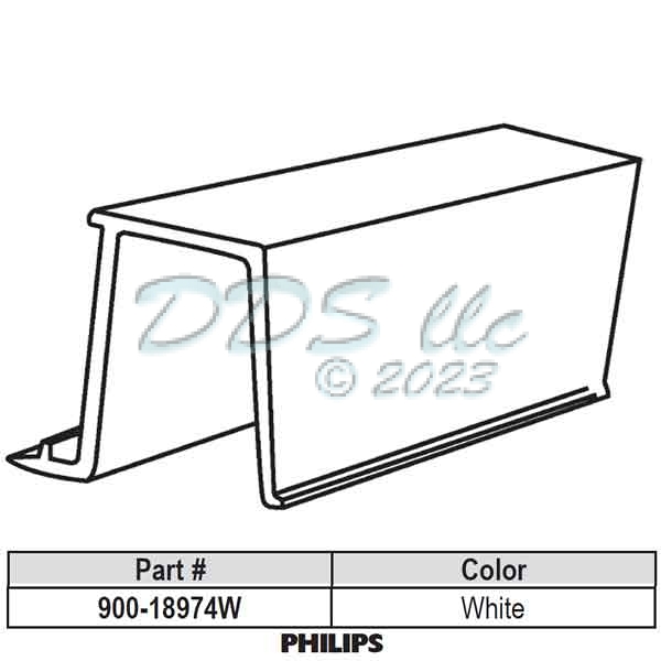 Phillips Window Snap In Vinyl Glazing Bead 900-18974W | Window and