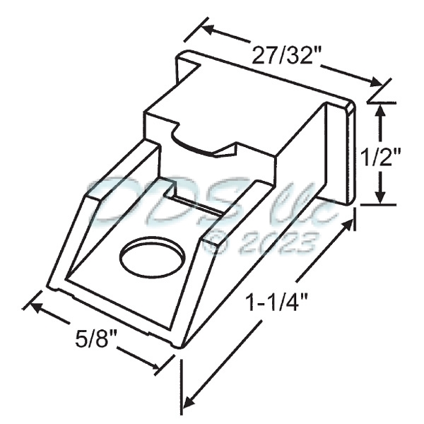 Lawson Window Sash Guide 900-20578 | Window and Door Parts