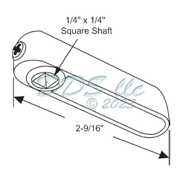 Peachtree Double Hung Latch 90021337BG 90021337BG