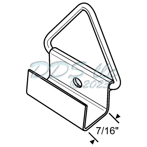 Slip-On Type Wire Loop Latch 900-9851 | Window and Door Parts