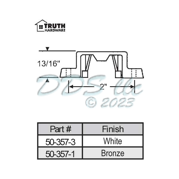 Truth Window Keeper Bronze 50-357-1 | Window and Door Parts