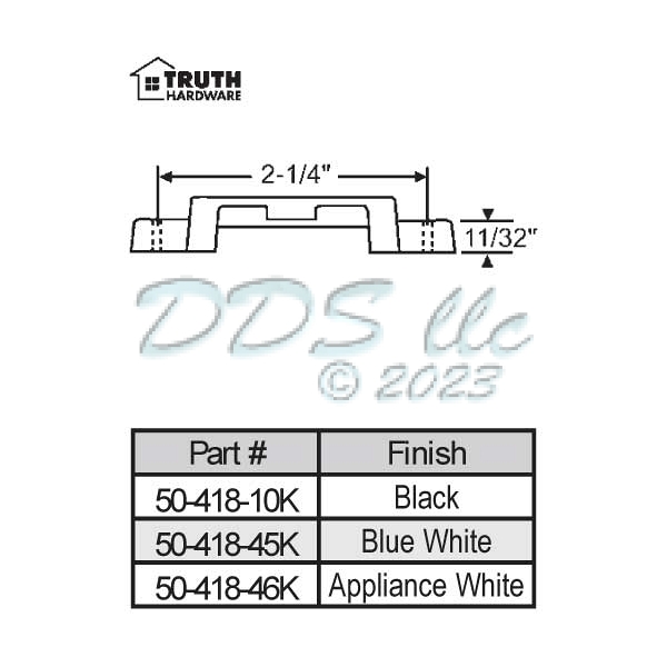 Truth Window Sash Lock Keeper 50-418-45K | Window and Door Parts
