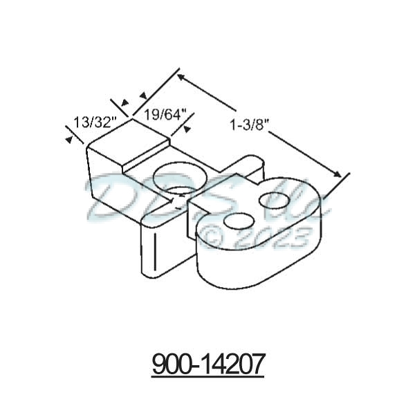 Slider Guides 900-14207 | Window and Door Parts