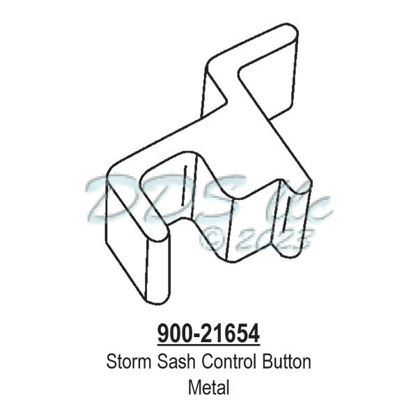 Storm Sash Control Button 900-21654 | Window and Door Parts
