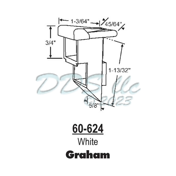 Graham Window Sash Guide 60-624 | Window and Door Parts