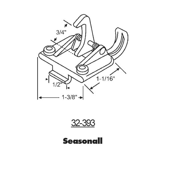 Spring Catch 32-393 | Window and Door Parts