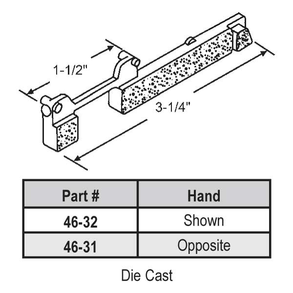 Strybuc Finger Latch 4632 4632