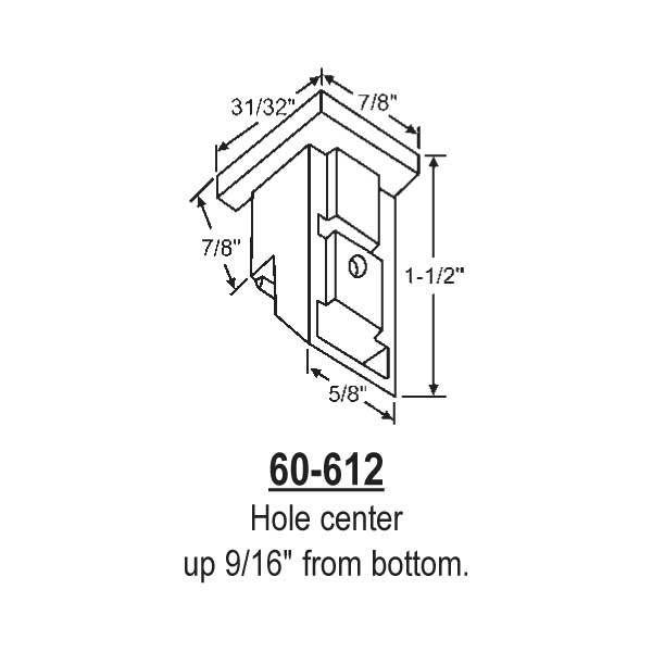 Strybuc Sash Guide 60612