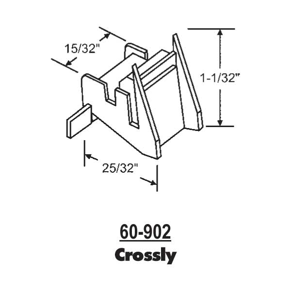 Crossly Sash Bottom Bracket Crossly 60902 60902